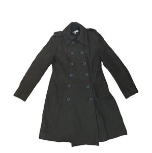 Green pea coat